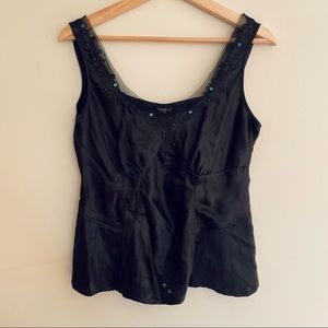 NTW Tribal silk tank top